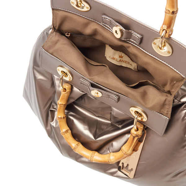 La Milanesa - Martina Bronzo Handbag - MA25 - BRONZO