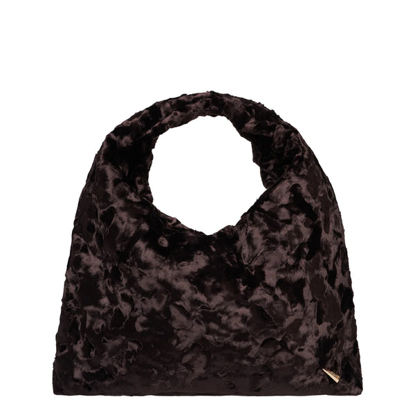 La Milanesa - Lisa Large Marrone Hobo Bag - LIL25M - MARRONE