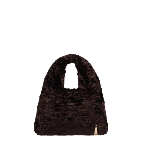 La Milanesa - Lisa Small Marrone Handbag - LIS25M - MARRONE
