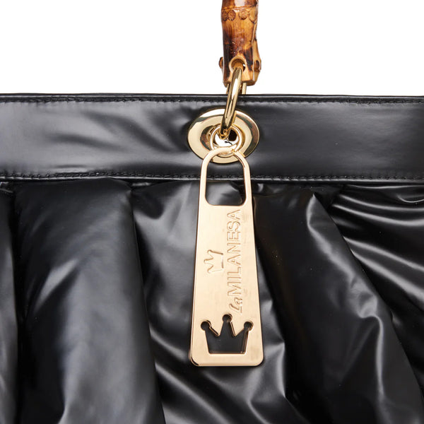 La Milanesa - Giorgia Nero Handbag - GI25N - NERO