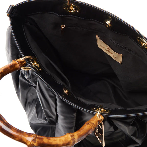 La Milanesa - Giorgia Nero Handbag - GI25N - NERO