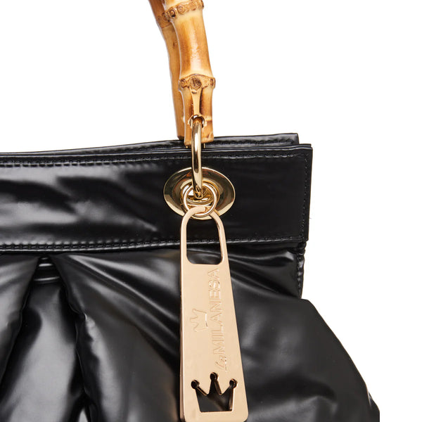 La Milanesa - Martina Nero Handbag - MA25 - NERO