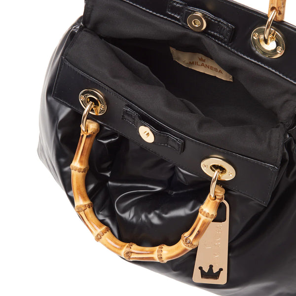 La Milanesa - Martina Nero Handbag - MA25 - NERO