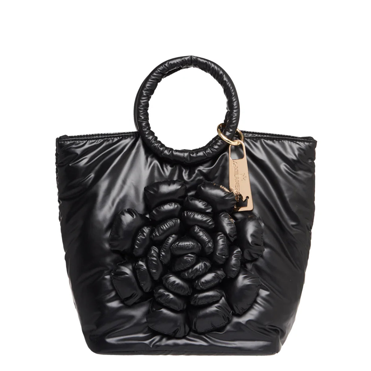 La Milanesa - Irene Nero Handbag - IR25 - NERO