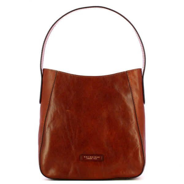 The Bridge - Hobo bag Maddalena - 44162101 - MARRONE/14/ORO