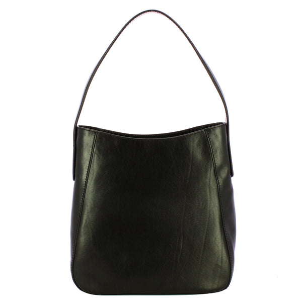 The Bridge - Hobo bag Maddalena - 44162101 - NERO/ABB./ORO