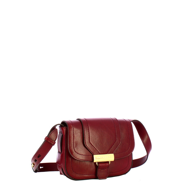 The Bridge - Borsa a tracolla Piccola Benedetta - 44550201 - CHIANTI/BORDEAUX/ABB./ORO