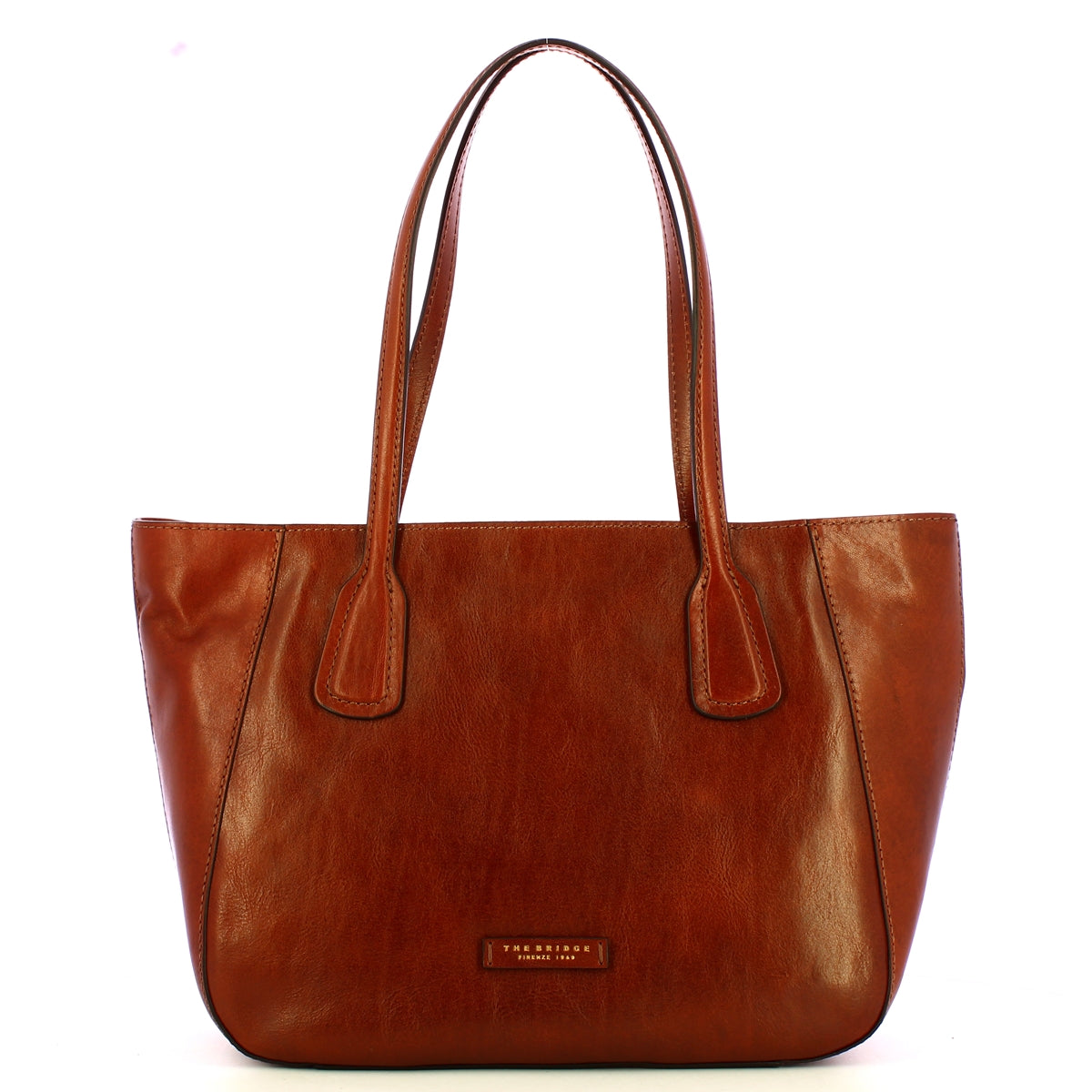 The Bridge - Shopping Bag Maddalena - 44161101 - MARRONE/14/ORO