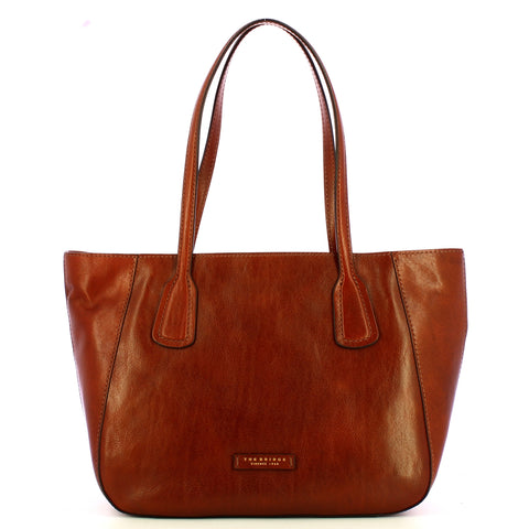 The Bridge - Shopping Bag Maddalena - 44161101 - MARRONE/14/ORO
