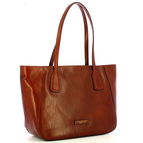 The Bridge - Shopping Bag Maddalena - 44161101 - MARRONE/14/ORO