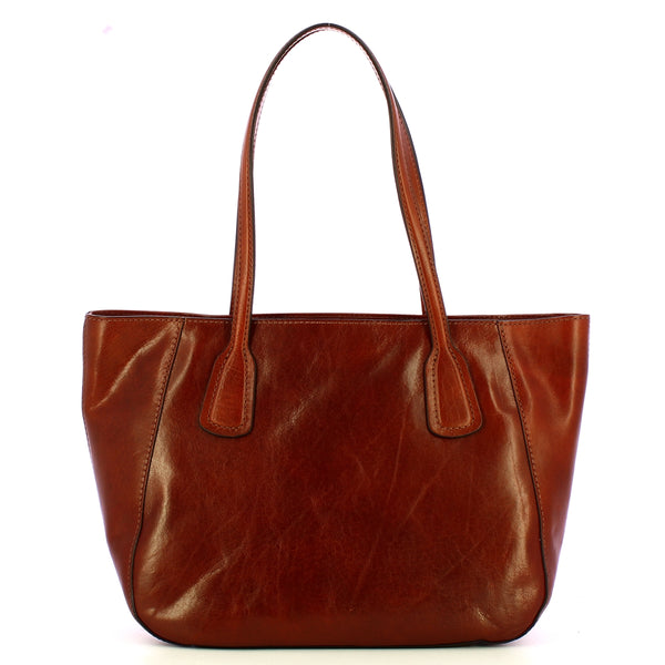 The Bridge - Shopping Bag Maddalena - 44161101 - MARRONE/14/ORO