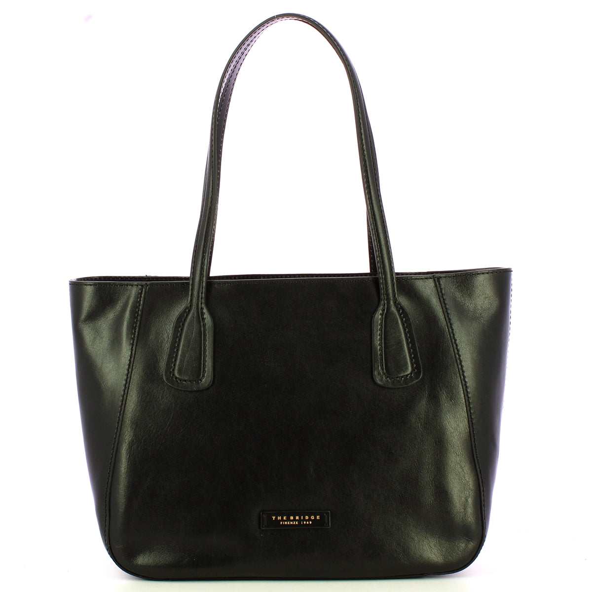 The Bridge - Shopping Bag Maddalena - 44161101 - NERO/ABB./ORO