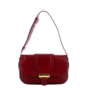 The Bridge - Borsa a spalla Benedetta - 44552201 - CHIANTI/BORDEAUX/ABB./ORO