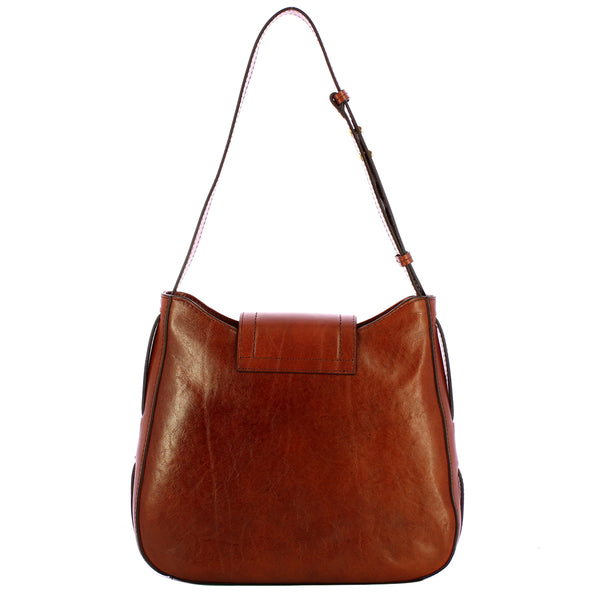 The Bridge - Hobo bag Benedetta - 44553201 - MARRONE/14/ORO