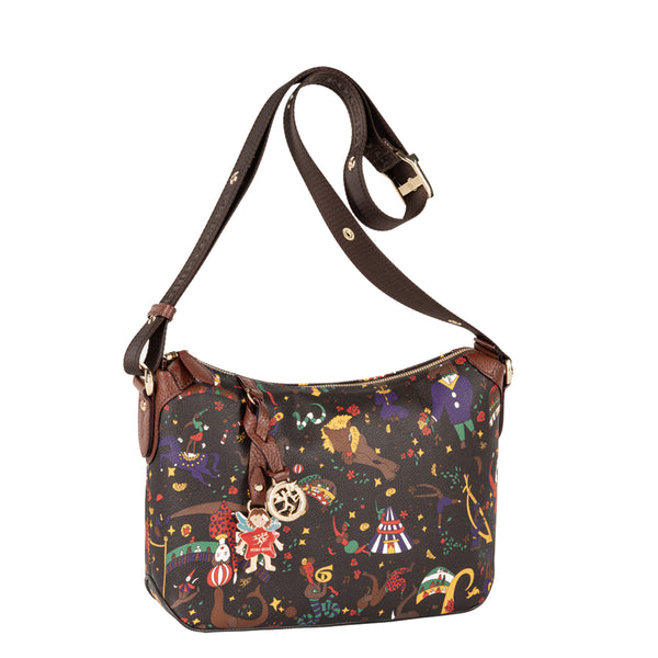Piero Guidi - Borsa a tracolla Beatrice Cioccolato - 21AF11985 - CIOCCOLATO