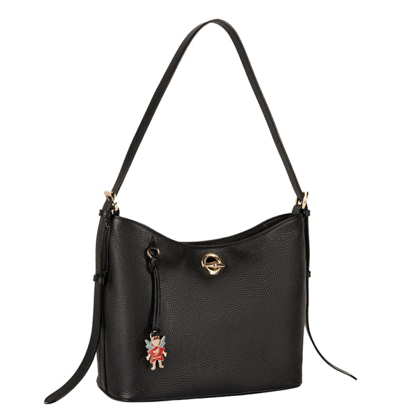Piero Guidi - Borsa a spalla Alida Nero - L1AD71082 - NERO