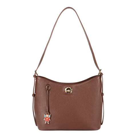 Piero Guidi - Borsa a spalla Alida Cioccolato - L1AD71082 - CIOCCOLATO