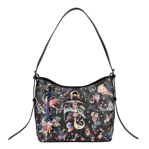 Piero Guidi - Borsa a spalla Alida Nero - L1AD71092 - NERO