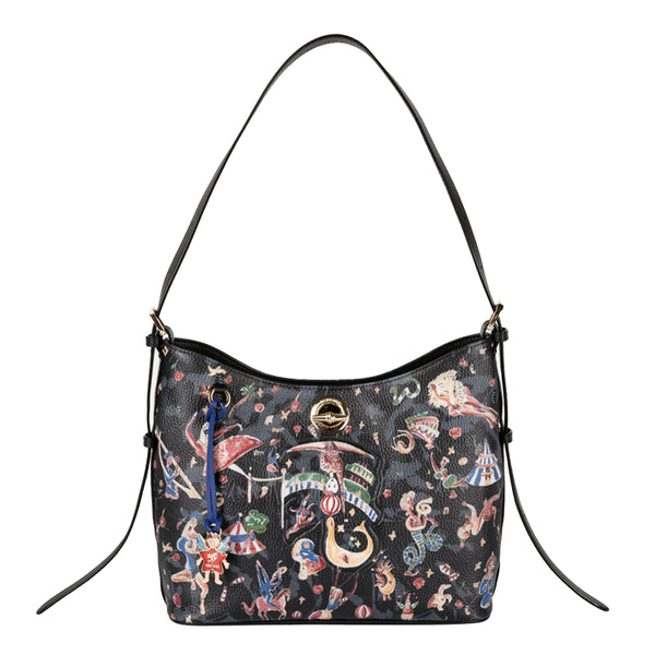 Piero Guidi - Borsa a spalla Alida Nero - L1AD71092 - NERO
