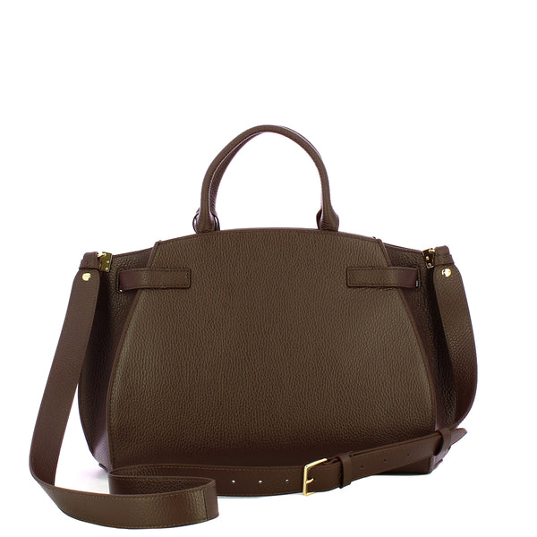 Coccinelle - Borsa a mano Kliche media Fondant Brown - EGP180280 - FONDANT/BROWN
