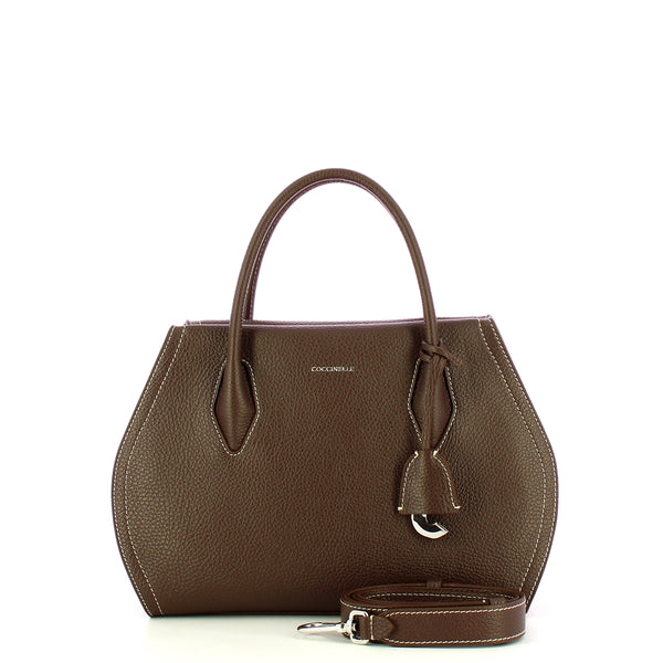 Coccinelle - Borsa a mano Lord Fondant Brown - EUF180160 - FONDANT/BROWN