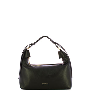 Coccinelle - Hobo bag piccola Rhea Noir - EDF130280 - NOIR/NOIR