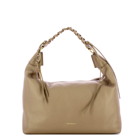 Coccinelle - Hobo bag Rhea Warm Taupe - EDF130180 - WARM/TA/WARM/TA