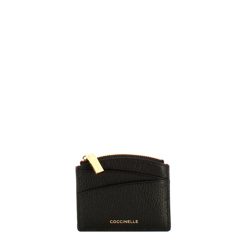 Coccinelle - Porta Tessere Rounded Printed Noir - E9A173580 - NOIR