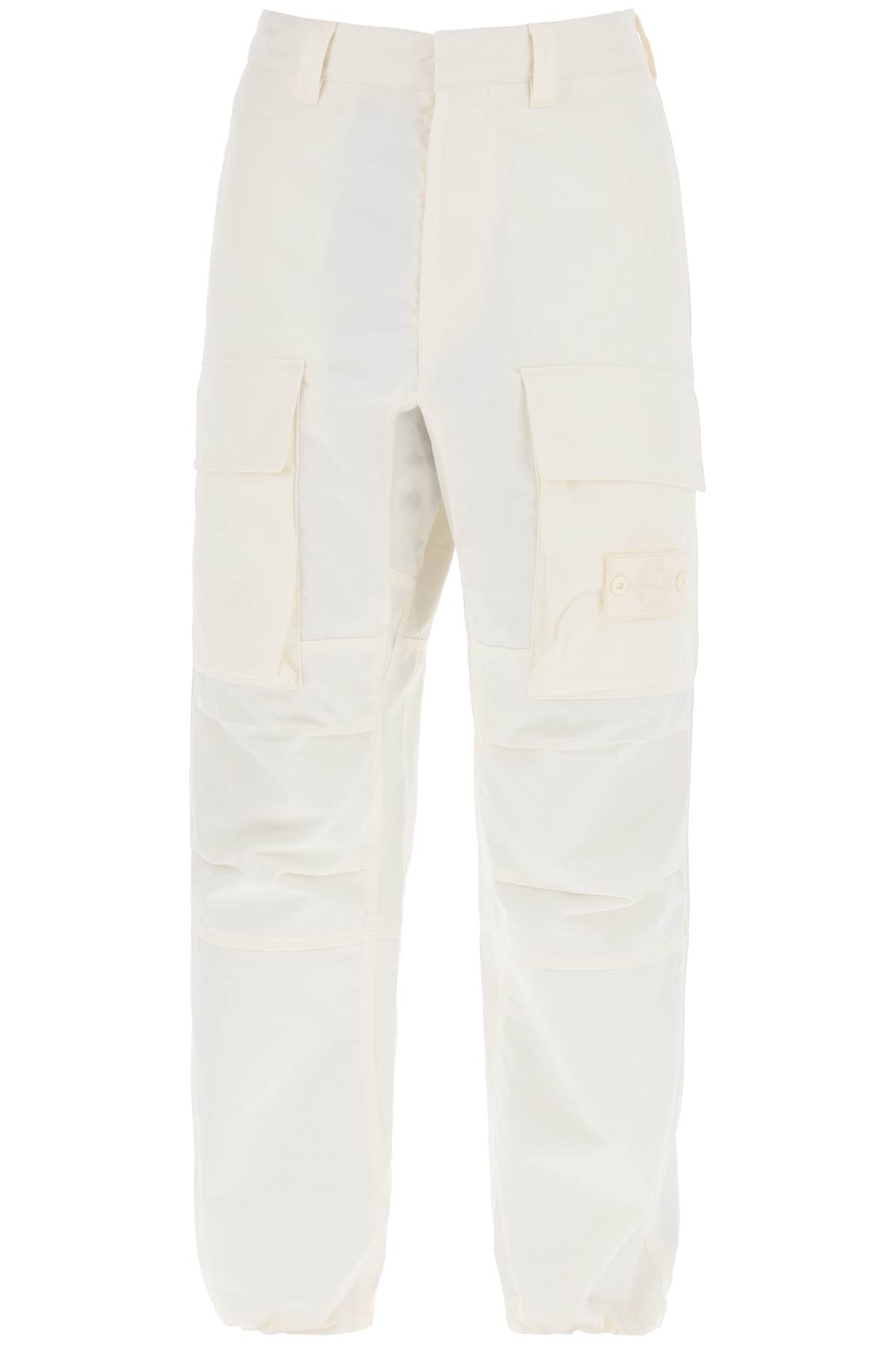 organic cotton ghost piece cargo pants. 8015309F1 BCO NATURALE