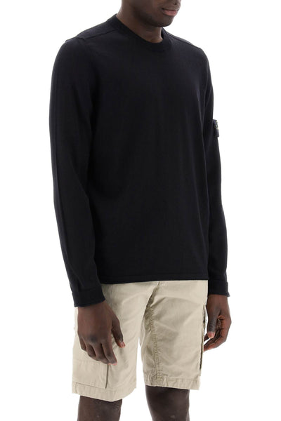 raw cotton sweater 8015532B9 BLEU