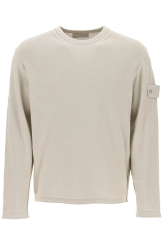 cotton and cashmere ghost piece pullover 8015539FA BEIGE