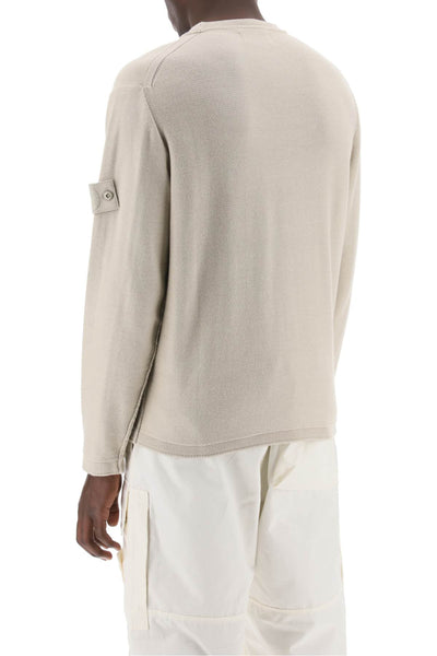 cotton and cashmere ghost piece pullover 8015539FA BEIGE