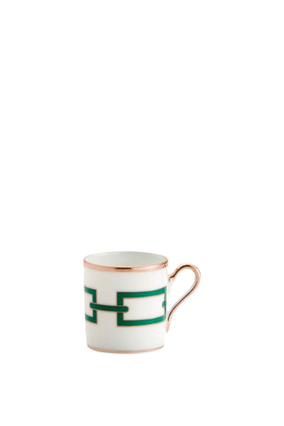 GINORI 1735 catene coffee cup 8026672255250 CATENE SMERALDO