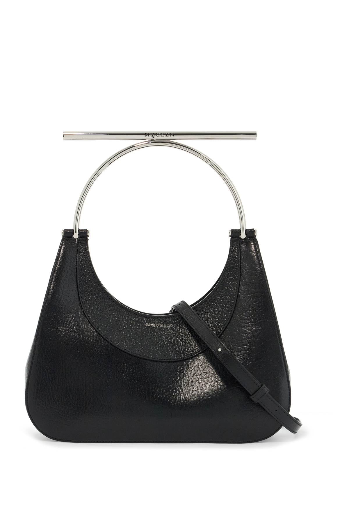 cross-bar handbag 803524 1VDBB BLACK/SILVER