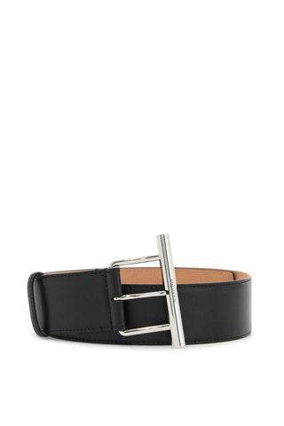 cross-bar belt 804498 1BR0I BLACK/SILVER