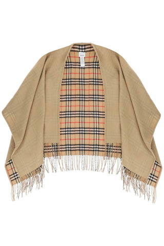 Burberry short wool cape 8071673 ARCHIVE BEIGE