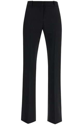 bootcut gabardine trousers 808653 QJADK BLACK