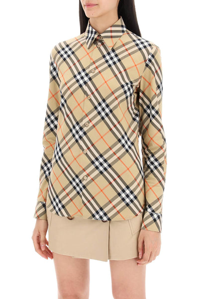 ered cotton shirt 8087629 SAND IP CHECK