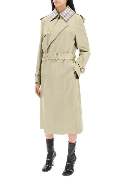 long leather trench coat 8088838 HUNTER