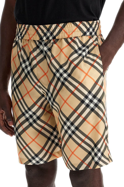 ered silk bermuda shorts for men 8091199 SAND IP CHECK