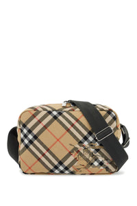 shoulder bag with check pattern 8091320 SAND