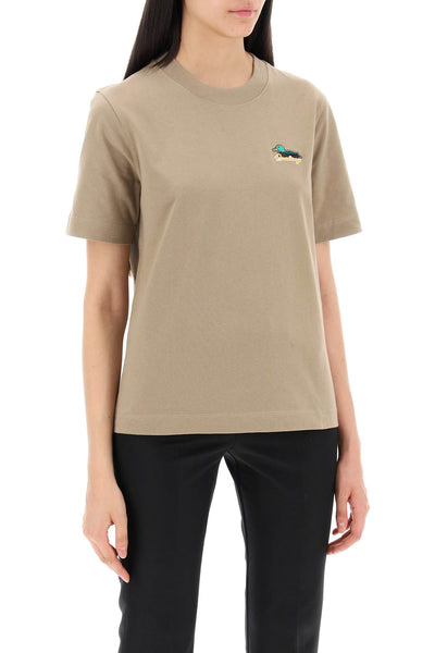 t-shirt with duck detail 8093662 LINDEN