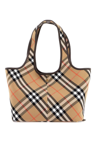 ered

small checkered tote bag 8094685 SAND