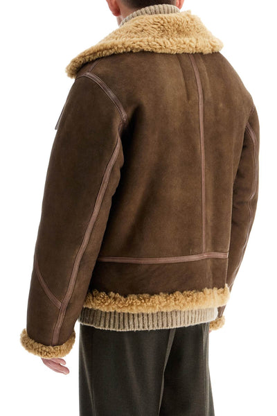 shearling aviator jacket for 8095383 MOSS