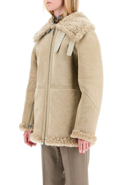 shearling aviator jacket for 8095510 FIELD