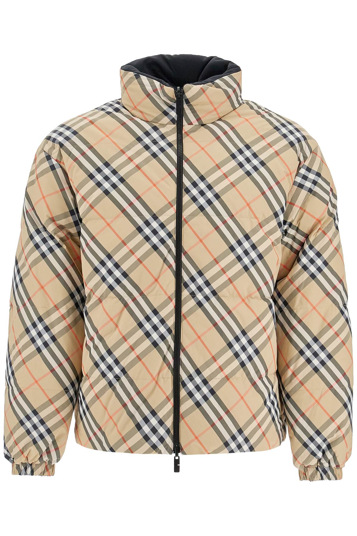 reversible nylon down jacket 8096095 SAND IP CHECK