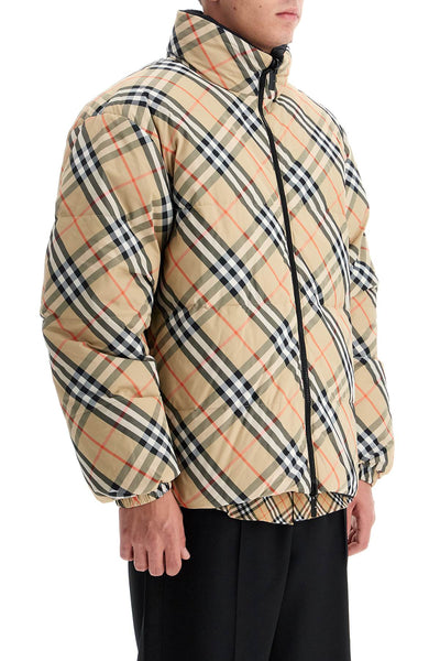 reversible nylon down jacket 8096095 SAND IP CHECK