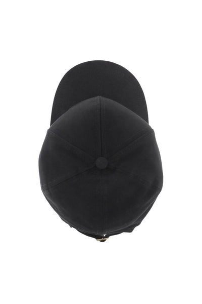 球形刺繡單色棒球帽 81020019W00DD 黑色