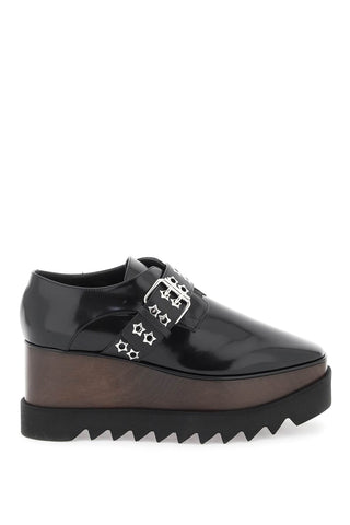 Stella mccartney platform elyse lace-up shoes 810279 E00150 BLACK
