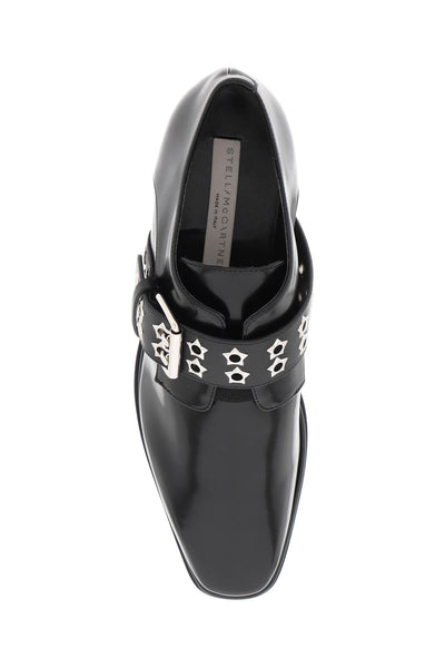 Stella mccartney platform elyse lace-up shoes 810279 E00150 BLACK